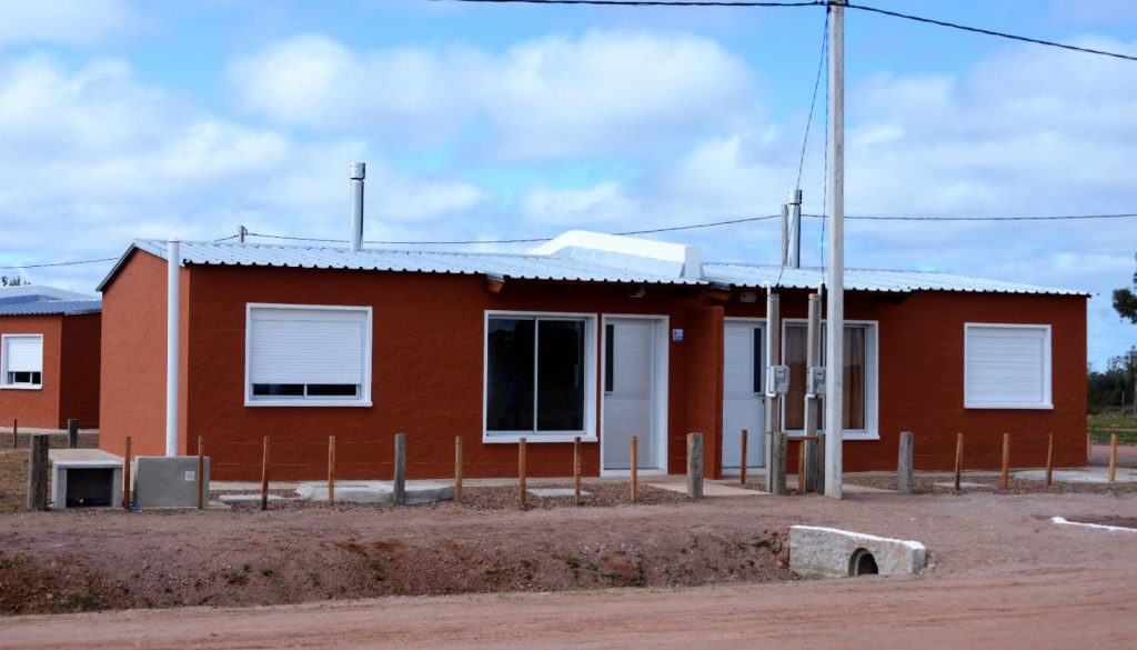 Mevir entregó 12 viviendas en la localidad de Las Palmas del departamento de Durazno.