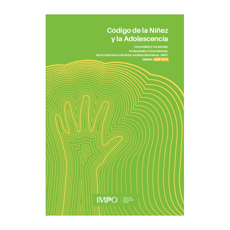 CÓDIGO de la NIÑEZ y la ADOLESCENCIA - Edición 2023