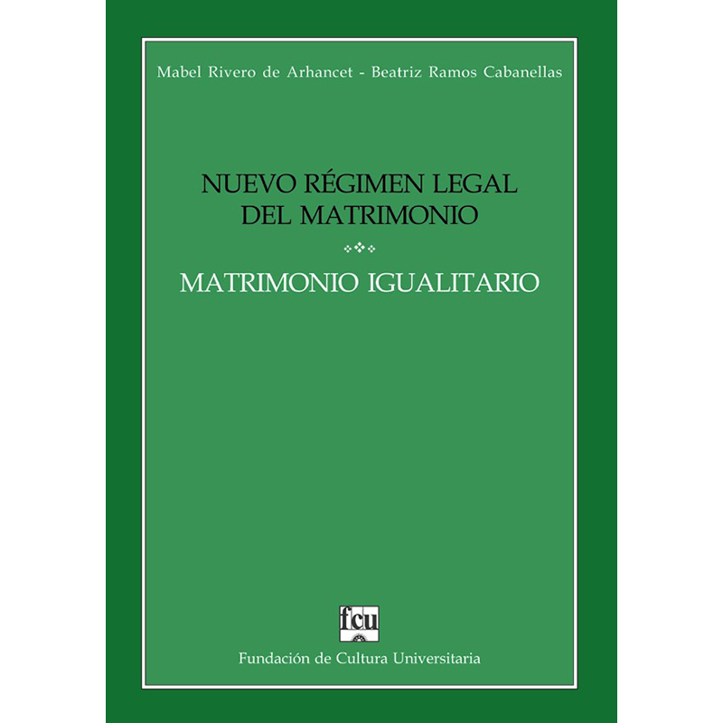 Nuevo Régimen Legal del Matrimonio