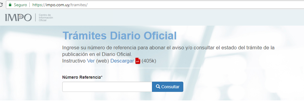paso 1 instuctivo trámite