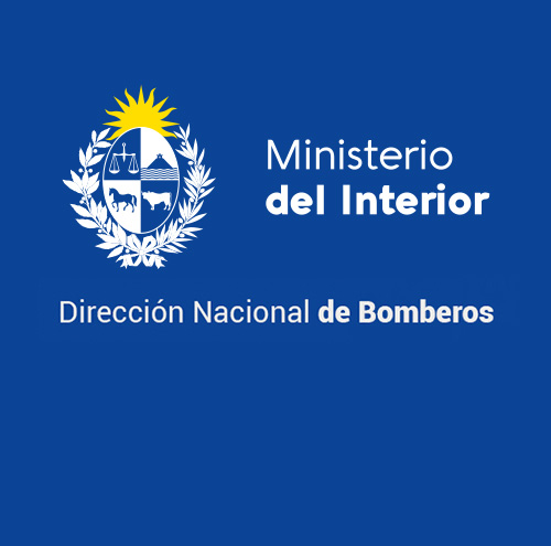 Logo del M.Int. y Dirección Nacional de Bomberos
