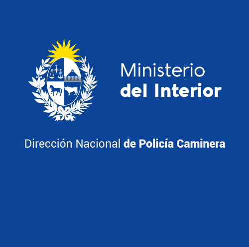 Logo Ministerio del interior y Caminera