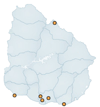 mapa Uruguay agencias 2026